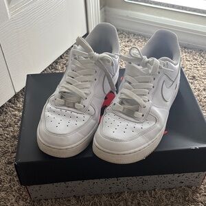 Nike White Low-Top Sneakers